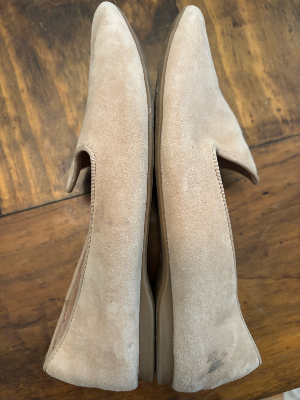 Birdies Starling flats loafer in latte suede 7 - Picture 3 of 8